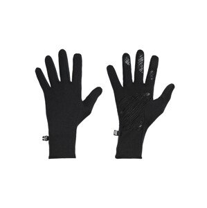 merino rukavice ICEBREAKER Adult Quantum Gloves, Black velikost: XS