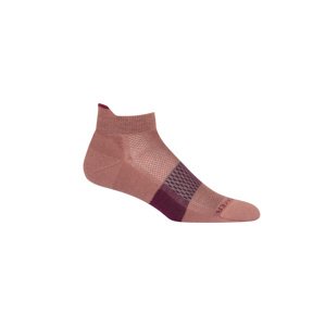 dámské merino ponožky ICEBREAKER Wmns Sport Light Micro, Suede/Brazilwood velikost: L