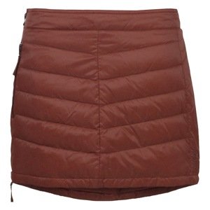 Prošívaná zimní péřová sukně SKHOOP Down Mini, brickred velikost: XS