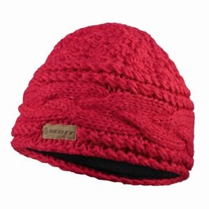 SCOTT Beanie W's MTN 60, hibiscus red (vzorek) velikost: OS (UNI)