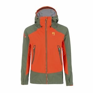 KARPOS Storm Evo Jacket, Spicy Orange/Thyme velikost: L