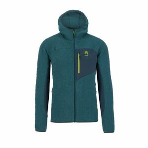 KARPOS 80'S Hoodie Fleece, Balsam/Forest (vzorek) velikost: L