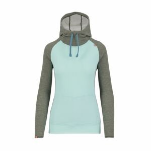 KARPOS Camoscio W Hoodie, Aqua Sky/Thyme (vzorek) velikost: S