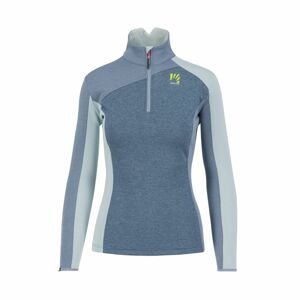 KARPOS Federa Half-Zip W Fleece, Bering Sea/Mountain Spring/Str velikost: S