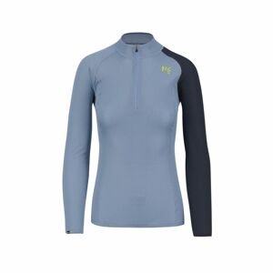 KARPOS Dinamico Octa W Jersey Ls Half Zip, Mountain Spring/Vulcan velikost: S