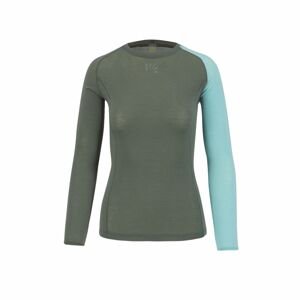 KARPOS Dinamico Merino 130  W Jersey Ls, Thyme/Aqua Sky velikost: S