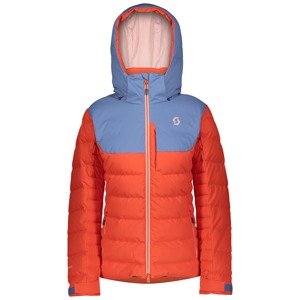 Dámská bunda SCOTT Jacket W's Ultimate Down, riverside blue/grenadine orange velikost: XL