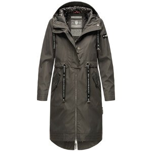 Dámský kabát s kapucí Josinaa Navahoo - ANTRACITE Velikost: L