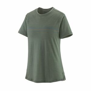 dámské triko krátký rukáv PATAGONIA W's Cap Cool Merino Graphic Shirt, FFHE velikost: S
