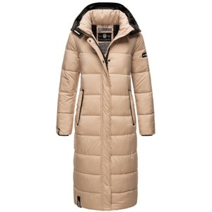 Dámská zimní bunda/kabát Isalie Navahoo - TAUPE Velikost: XL