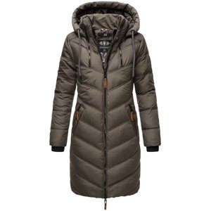 Dámská zimní dlouhá bunda Armasa Marikoo - ANTRACITE Velikost: XL