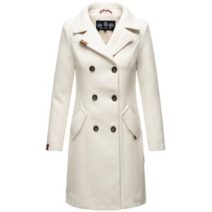 Dámský zimní kabát Nanakoo Navahoo - OFF WHITE Velikost: M