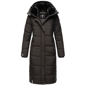 Dámská zimní dlouhá bunda Reliziaa Marikoo - BLACK Velikost: L