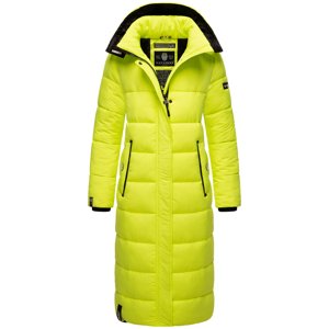 Dámská zimní bunda/kabát Isalie Navahoo - NEON GREEN Velikost: L