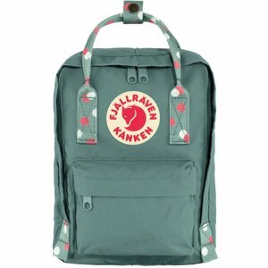 FJÄLLRÄVEN Kanken MIni, Frost Green-Confetti Pattern (vzorek) velikost: OS (UNI)