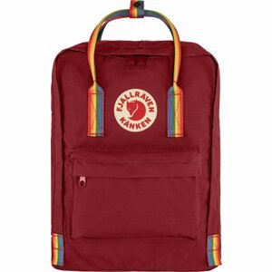 FJÄLLRÄVEN Kånken Rainbow, Ox Red-Rainbow Pattern velikost: OS