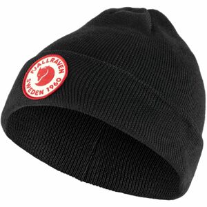 FJÄLLRÄVEN Kids 1960 Logo Hat, Black velikost: OS (UNI)