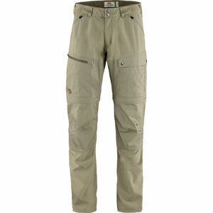 FJÄLLRÄVEN Abisko Midsummer Zip Off Trs M, Savanna - Light Olive velikost: 48