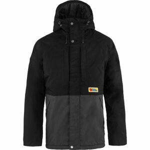 Pánská bunda FJÄLLRÄVEN Vardag Lite Padded Jacket M, Black-Dark Grey (vzorek) velikost: M