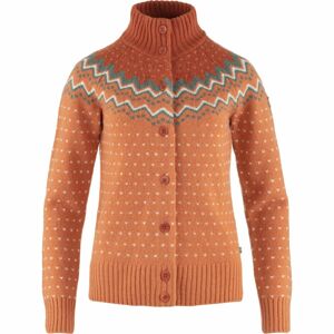 FJÄLLRÄVEN Övik Knit Cardigan W, Desert Brown velikost: S