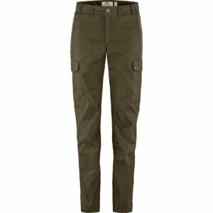 FJÄLLRÄVEN Stina Trousers W, Dark Olive (vzorek) velikost: 38