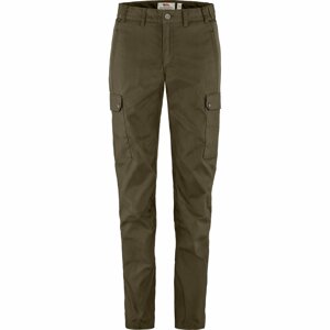 FJÄLLRÄVEN Stina Trousers W, Dark Olive velikost: 38