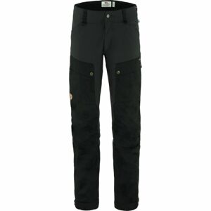 FJÄLLRÄVEN Keb Trousers M, Black-Stone Grey velikost: 50