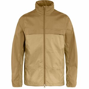 FJÄLLRÄVEN Abisko Hike Jacket M, Dune Beige-Buckwheat Brown (vzorek) velikost: L