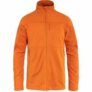 FJÄLLRÄVEN Abisko Lite Fleece Jacket M, Sunset Orange velikost: L