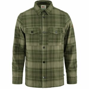 FJÄLLRÄVEN Övik Lite Padded Shirt M, Deep Forest-Laurel Green velikost: L