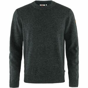Pánský svetr FJÄLLRÄVEN Övik Round-neck Sweater M, Dark Grey (vzorek) velikost: M