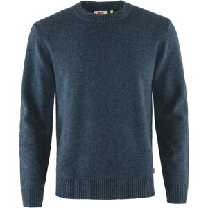 Pánský svetr FJÄLLRÄVEN Övik Round-neck Sweater M, Navy (vzorek) velikost: M