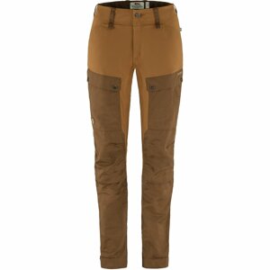 FJÄLLRÄVEN Keb Trousers Curved W Reg, Timber Brown-Chestnut velikost: 38