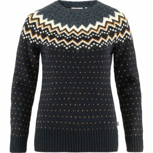 Dámský svetr FJÄLLRÄVEN Ovik Knit Sweater W, Dark Navy (vzorek) velikost: S