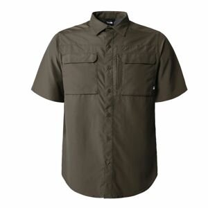 THE NORTH FACE M S/S Sequoia Shirt ,New Taupe Green velikost: M