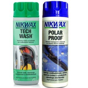 NIKWAX sada prací prostředek Tech Wash a impregnace Polar Proof (300 + 300 ml)