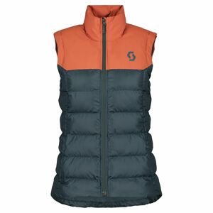 SCOTT Vest W's Insuloft Warm, Earth Red/Aruba Green (vzorek) velikost: M