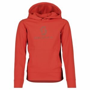 SCOTT Hoody JR Defined Mid, Magma Red (vzorek) velikost: M