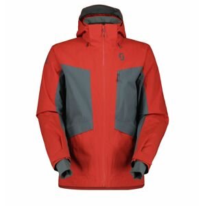 SCOTT Jacket M's Ultimate DRX, Magma Red/Grey Green (vzorek) velikost: M