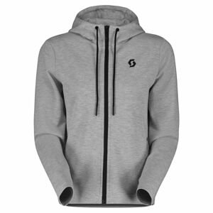 SCOTT Hoody W's Tech Zip, Grey Melange (vzorek) velikost: M