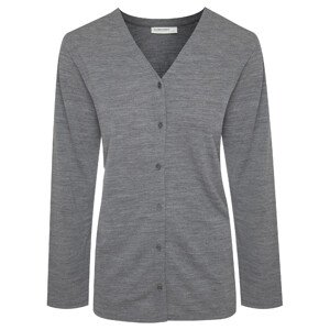 dámský merino svetr ICEBREAKER Wmns Pankow Cardigan, Gritstone HTHR (vzorek) velikost: S