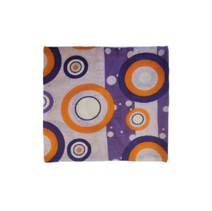 Top textil Povlak na polštář Kruhy fialové 70x90 cm