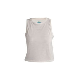 Dámské merino tílko ICEBREAKER Wmns Merino 125 Cool-Lite™ Speed Tank, Chalk velikost: M