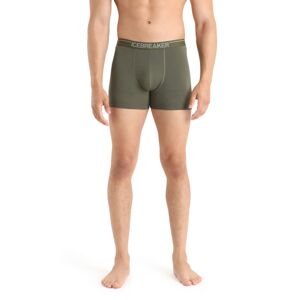 Pánské boxerky ICEBREAKER Mens Anatomica Boxers, Loden velikost: L