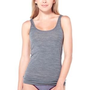 Dámské tílko ICEBREAKER Wmns Siren Tank, Gritstone Heather velikost: M