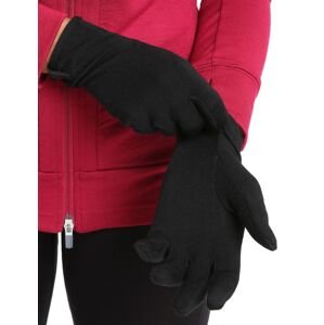 Rukavice ICEBREAKER Adult 260 Tech Glove Liner, Black velikost: L
