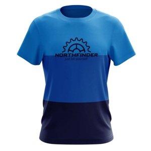 Northfinder MARCOS TR-3806MB-281 blue Pánské tričko na e-bike Velikost: L tričko
