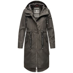 Dámský kabát s kapucí Josinaa Navahoo - ANTRACITE Velikost: 3XL