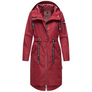 Dámský kabát s kapucí Josinaa Navahoo - BORDEAUX Velikost: 3XL