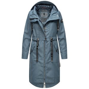 Dámský kabát s kapucí Josinaa Navahoo - BLUE Velikost: 3XL